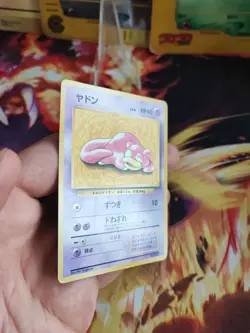 Pokemon Karte Card Slowpoke Flegmon 1997 Play Mat Promo Unp Wotc japanese Exc - Image 4