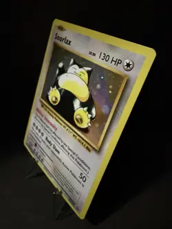 Pokemon Snorlax XY179 Holo Black Star Promo TCG Card 2016 LP - Image 3