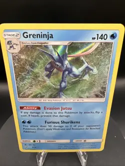 Greninja 9/18 - Detective Pikachu - Holo Foil - Pokemon Card - Image 3