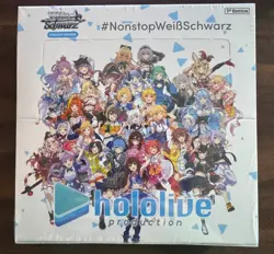 Weiss Schwarz TCG Hololive Vol.1 Booster Box Trading Card Game Factory Sealed - Image 2