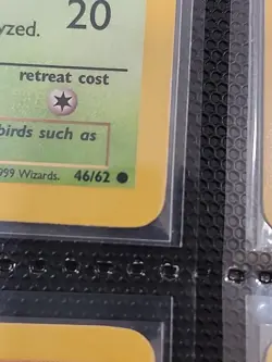 Ekans LP 46/62 1st Edition Fossil Pokemon TCG CARD Common NM/LP FREE SHIPPING - Image 2