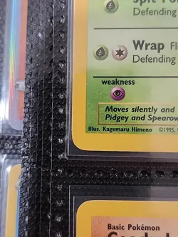 Ekans LP 46/62 1st Edition Fossil Pokemon TCG CARD Common NM/LP FREE SHIPPING - Image 3