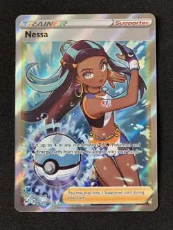 Pokemon TCG Nessa Lost Origin Trainer Gallery Ultra Rare Card TG27/TG30 - Image 1