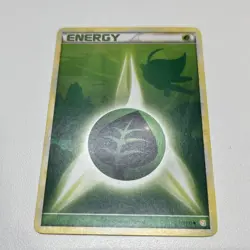 Grass Energy HeartGold SoulSilver Regular Card 115/123 NM-LP - Image 2