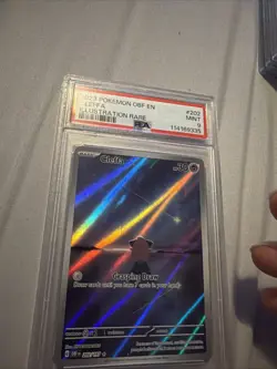 Pokemon TCG Cleffa Sv03: Obsidian Flames Holo Illustration Rare Card 202/197 - Image 1