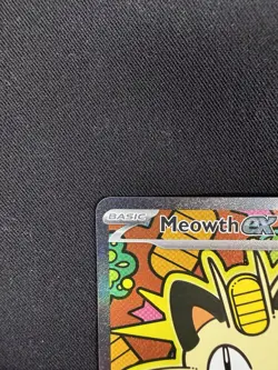 Pokemon Meowth EX SIR Card 121/088 - Image 4