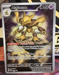 Alakazam 009 Mega Evolution Promo Card ETB Elite Trainer Box - Image 1