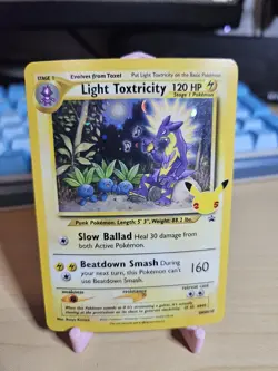 Light Toxtricity SWSH137 SWSH: Sword & Shield Promo Cards Holo - Image 1