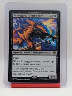 Armaggon, Future Shark #58 Magic Teenage Mutant Ninja Turtles Regular - Image 1