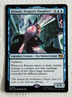 KITSUNE, DRAGON'S DAUGHTER 41 TEENAGE MUTANT NINJA TURTLES MAGIC: THE GATHERING - Image 1