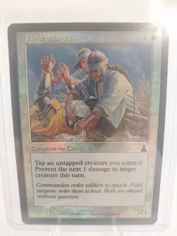 Vintage MTG Magic the Gathering Field Surgeon (foil) Urza's Destiny (#8) NM - Image 1