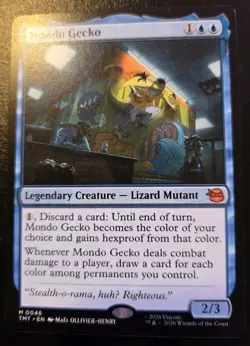 Mondo Gecko 0046 Mythic Teenage Mutant Ninja Turtles Magic: The Gathering - Image 1