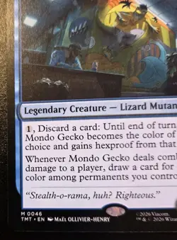 Mondo Gecko 0046 Mythic Teenage Mutant Ninja Turtles Magic: The Gathering - Image 4