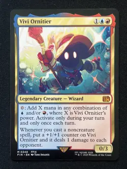 Vivi Ornitier Final Fantasy Regular Magic the Gathering NM - Image 1