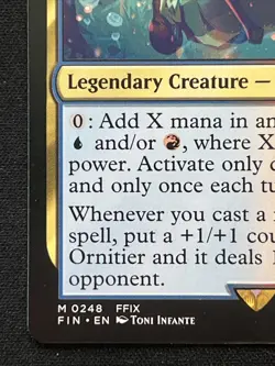 Vivi Ornitier Final Fantasy Regular Magic the Gathering NM - Image 2
