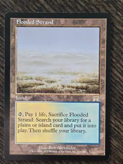 Flooded Strand Onslaught MTG *NM* Near Mint Magic: The Gathering 12 - Image 1