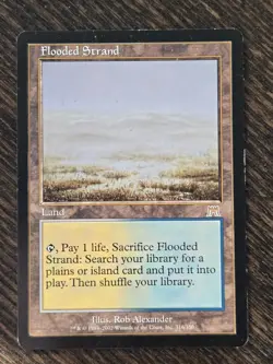 Flooded Strand Onslaught MTG LP/EX Magic: The Gathering - Image 1