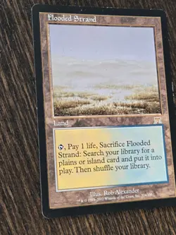 Flooded Strand Onslaught MTG LP/EX Magic: The Gathering - Image 3