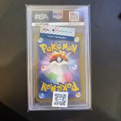 PSA 9 Mint Pikachu 227/S-P 2021 Full Art Stamp Promo Japanese Pokemon Card - Image 3