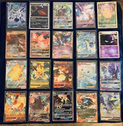 Pokemon Card 100 Card Bulk Lot - Holo Rares EX/GX/V/VMAX - See Description - Image 1