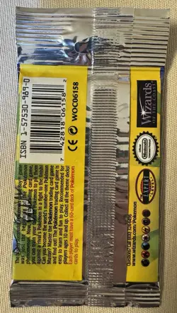 21.57 Grams - Pokemon Base Set Booster Pack - Factory Sealed 1999 - Venusaur Art - Image 4