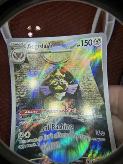 Pokemon Aegislash 210/182 Paradox Rift Holo Illustration Rare 150 HP - Image 3