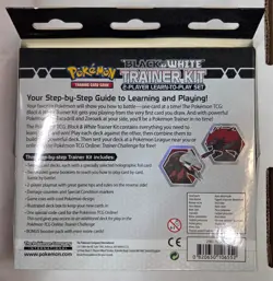 POKEMON BLACK AND WHITE TRAINER KIT LEARN TO PLAY (2 DECKS+1 BOOSTER) BRAND NEW - Image 2