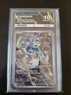 Thundurus 209 - Pokemon Center - Black Star Promo - Ace 10 - Gem Mint - Image 1