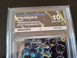 Thundurus 209 - Pokemon Center - Black Star Promo - Ace 10 - Gem Mint - Image 2