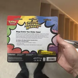 Pokemon TCG | Gastly Tech Sticker Collection, Ascended Heroes 3 Pack Blister - Image 2