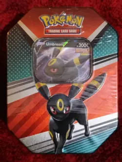 Pokemon TCG V Heroes Tin - UMBREON V - Factory Sealed - Image 1