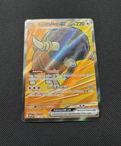 Pokemon TCG Bouffalant ex 162/086 Sv: White Flare Ultra Rare Near Mint - Image 2