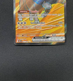 Pokemon TCG Bouffalant ex 162/086 Sv: White Flare Ultra Rare Near Mint - Image 4