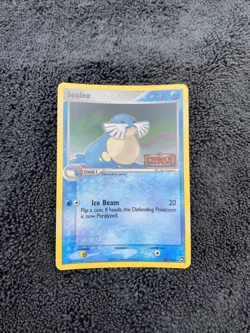 Sealeo 37/108 Pokemon EX Power Keepers Reverse Holo STAMPED NM/LP - Image 2