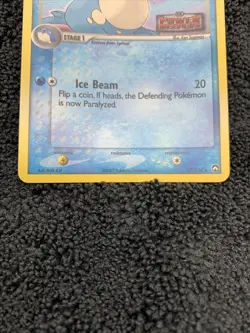 Sealeo 37/108 Pokemon EX Power Keepers Reverse Holo STAMPED NM/LP - Image 5