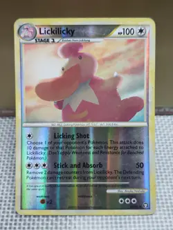 Lickilicky 38/102 Triumphant Reverse Holo Pokemon Card LP - Image 1