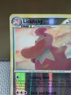 Lickilicky 38/102 Triumphant Reverse Holo Pokemon Card LP - Image 2