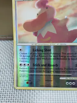 Lickilicky 38/102 Triumphant Reverse Holo Pokemon Card LP - Image 5