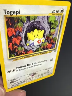 Pokemon TCG Togepi 51/111 Neo Genesis Common Regular WOTC Vintage LP - Image 5