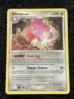 Pokemon TCG Blissey Mysterious Treasures 5/123 Holo Holo Rare - Image 1
