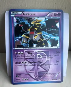 Pokemon TCG BW Plasma Storm Giratina 62/135 Cracked Ice Holo LP - Image 1