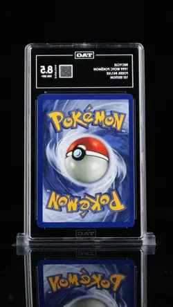 Pokemon Recycle Fossil 1st Edition #61 TAG 8.5 PSA BGS - Image 2