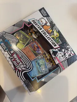 Pokemon TCG Black Bolt And White Flare Poster Collection New Sealed , in Hand ✅ - Image 3
