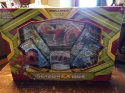 POKEMON TCG: SCIZOR EX XY EVOLUTIONS COLLECTION BOX New Factory Sealed - Image 1