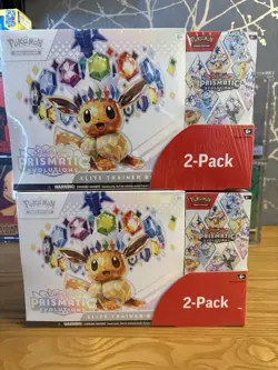 Pokemon TCG Prismatic Evolutions Costco Bundle ETB - Image 1