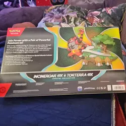Pokemon TCG Incineroar Ex & Torterra Ex Special Collection Box Destined Rivals - Image 3