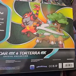 Pokemon TCG Incineroar Ex & Torterra Ex Special Collection Box Destined Rivals - Image 5