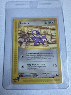 Rattata 90/144 Skyridge WOTC Vintage Pokemon 2003 - Image 1
