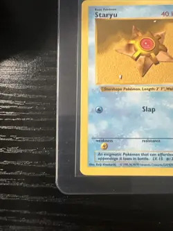 Staryu 65/102 Base Set Shadowless WOTC Vintage Pokemon - Image 2