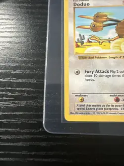 Doduo 48/102 Base Set Shadowless WOTC Vintage Pokemon - Image 2